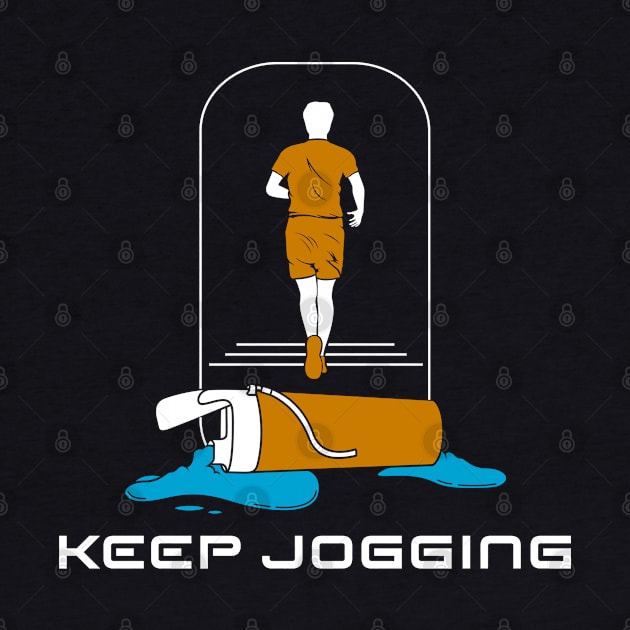 Keep jogging by Markus Schnabel